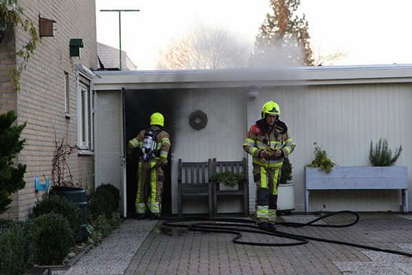 Kacheltje in brand in garage in Gorredijk - Waldnet