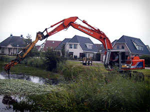 Waternavel in Buitenpost verwijderd