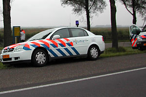 Controle op parallelweg Leeuwarden