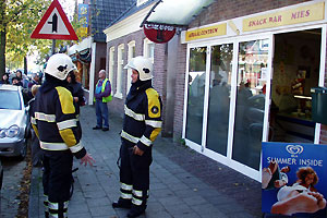 Frituurvet in brand bij Snackbar Mies