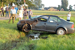 Surhuizumer gewond in Lutjegast