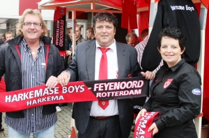 Mooie sjaal Harkemase Boys-Feyenoord 