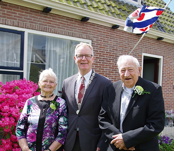Jistrum: Klaas en Aafke 65 jaar getrouwd