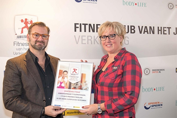 Sportschool Fysique uit Burgum wint award