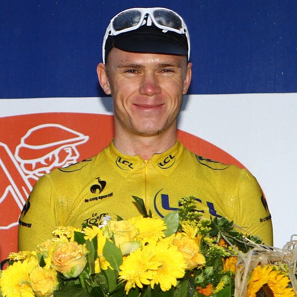Geletruidrager Froome start  in Profronde