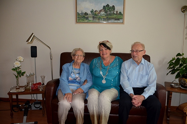 Drachtster echtpaar Wedman 65 jaar getrouwd