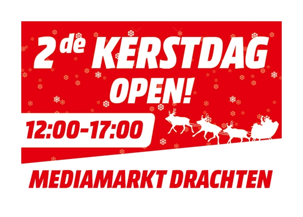 Media Markt Drachten geopend op 2e kerstdag
