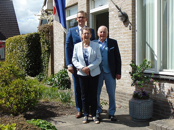 Echtpaar Kloosterman uit Garyp 60 jaar getrouwd