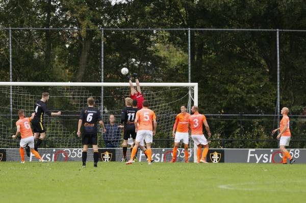 Pijnlijke nederlaag VV Kollum tegen sterk Stiens