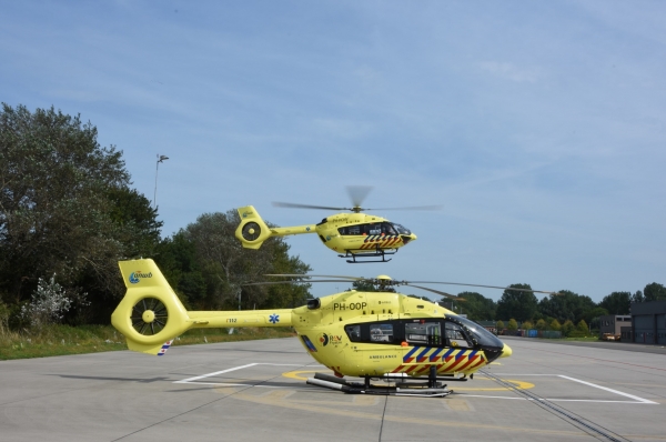 Ambulancehelikopter wordt ingezet voor IC-vervoer