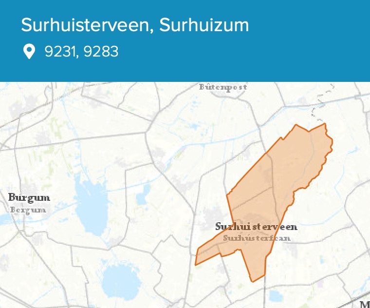Stroomstoring in Surhuisterveen en Surhuizum