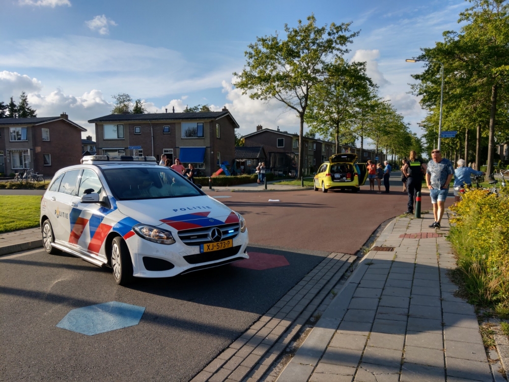 Meisje aangereden door auto in Kollumerzwaag
