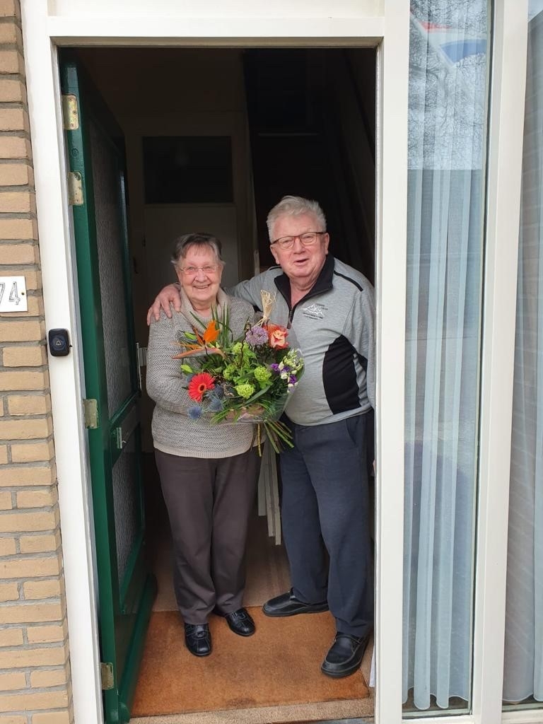 Echtpaar Hukema-van der Hoek ontving loco-burgemeester