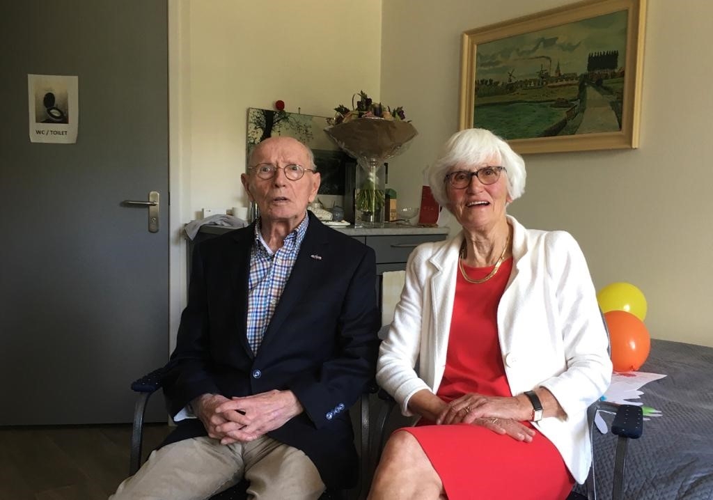 Echtpaar Bakema-Mulder uit Gytsjerk 60 jaar getrouwd
