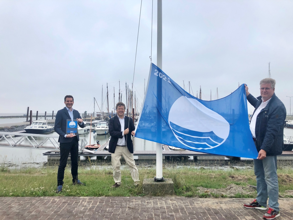 Blauwe Vlag voor nieuwe jachthaven Ameland