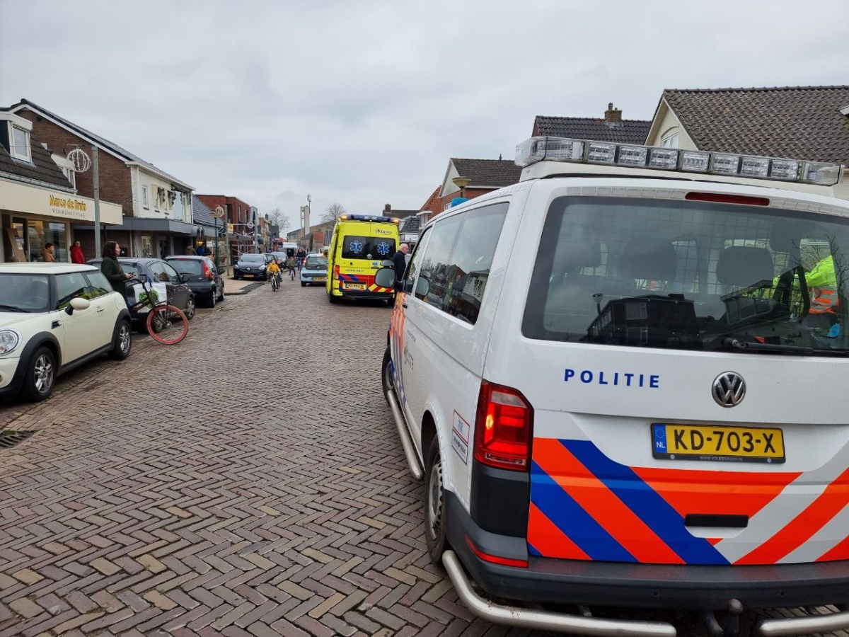 Fietsster gewond bij ongeval in Surhuisterveen