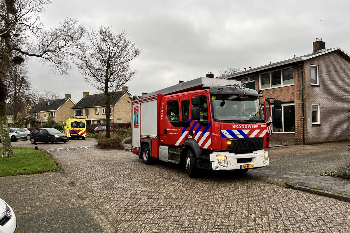 Brandweer redt bekneld kind in Tytsjerk