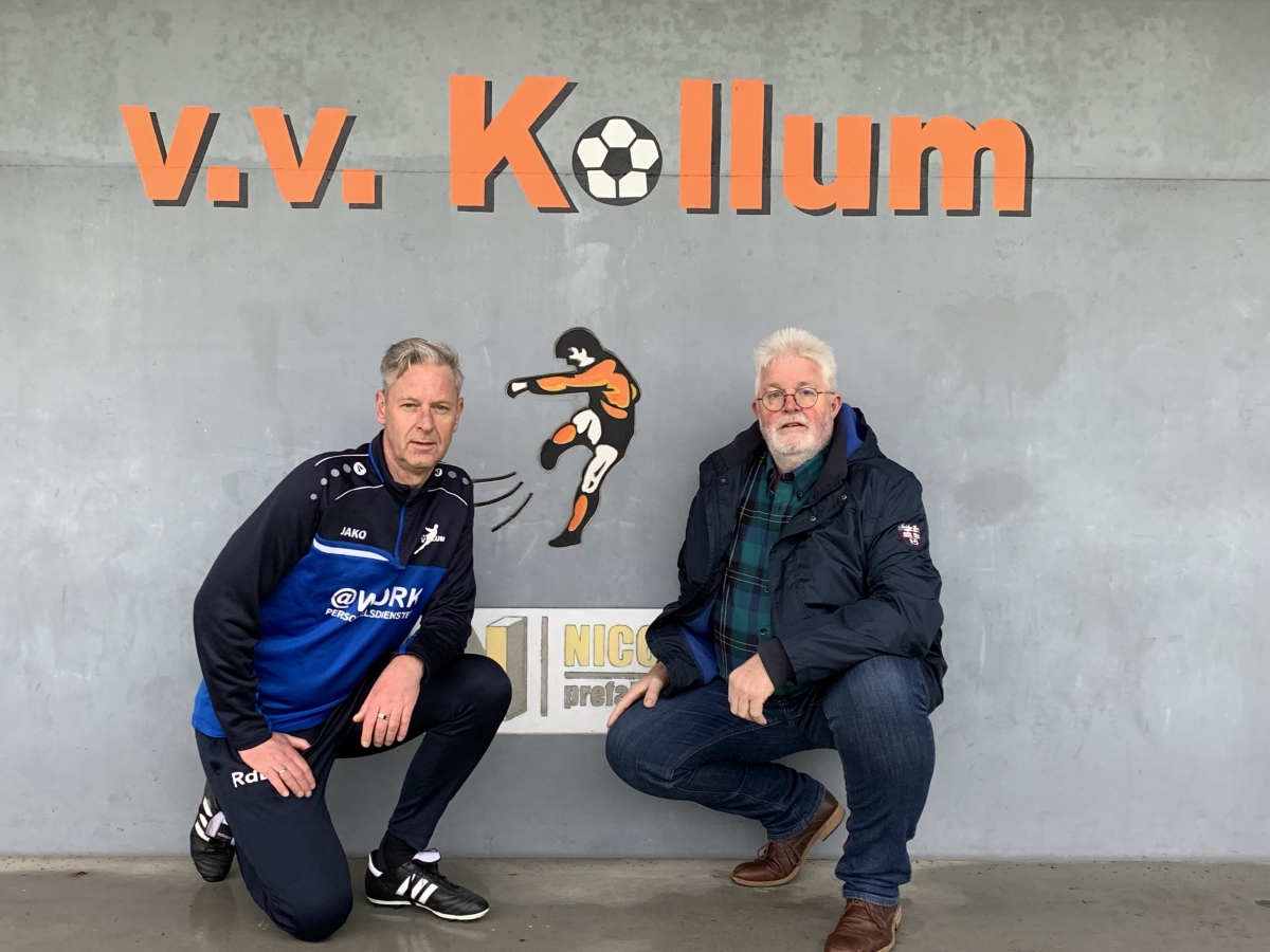 VV Kollum en Ron de Boer verlengen samenwerking