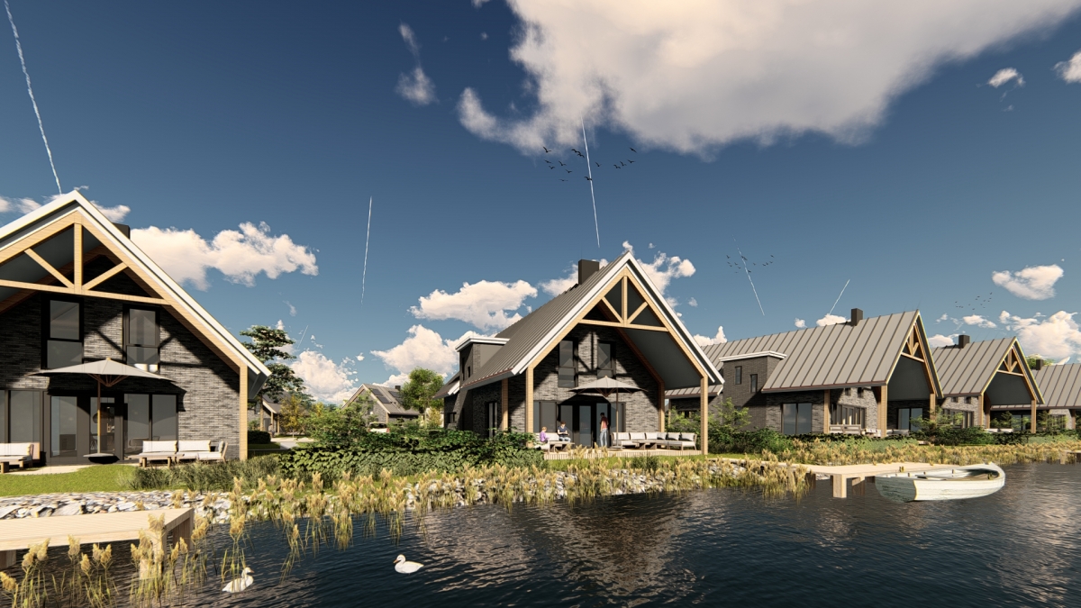 Uitbreiding Waterpark Zwartkruis met 34 luxe villa's