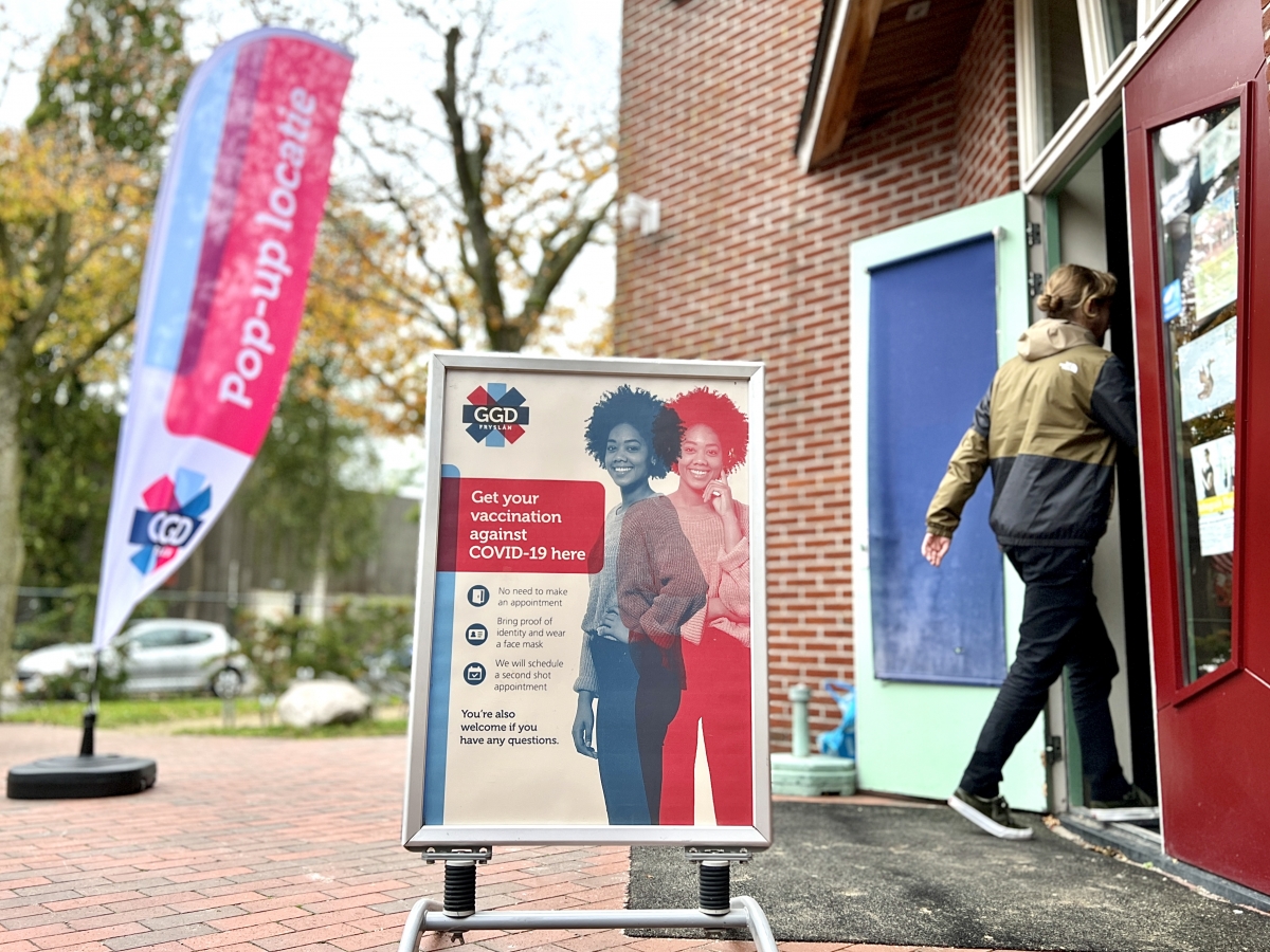 GGD Fryslân opent tijdelijke pop-up vaccinatie-locatie in Surhuisterveen