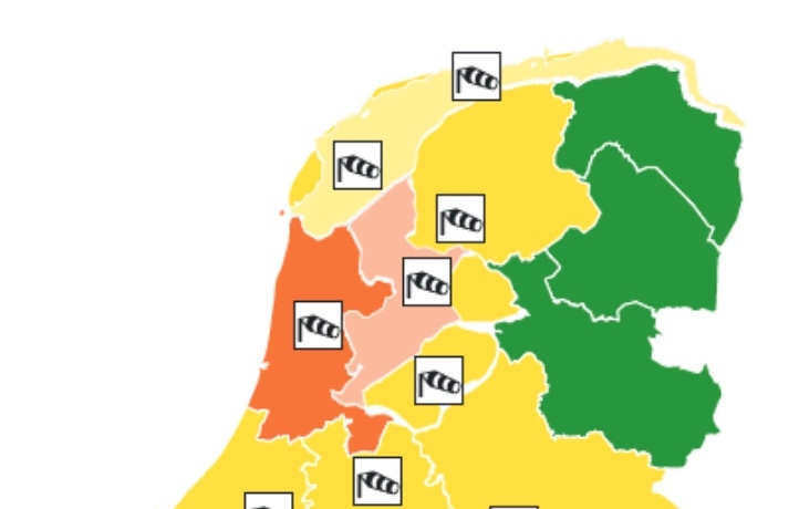 KNMI trekt 'code oranje' voor Friesland in