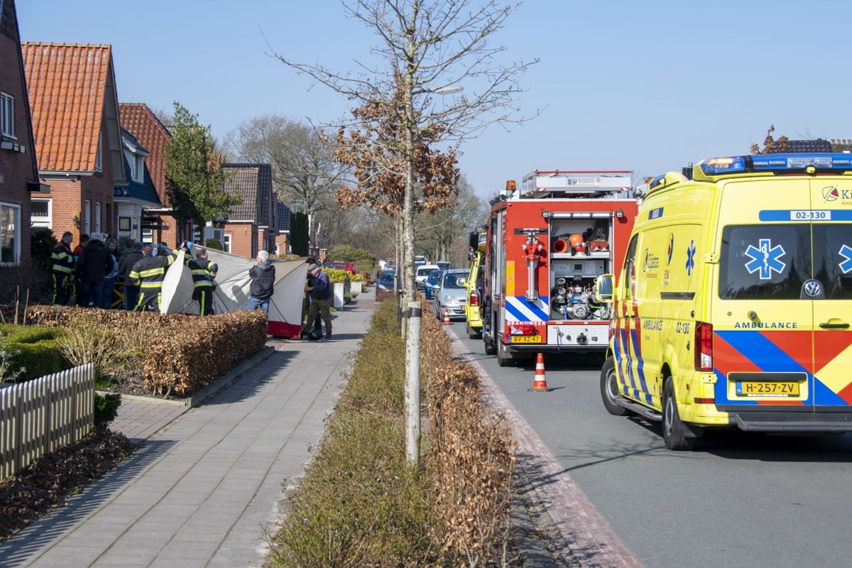 Man zwaargewond door flex in Buitenpost