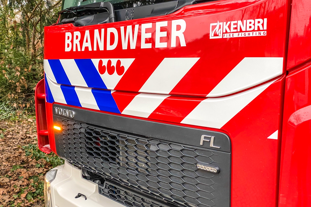 Brandweer in actie voor schoorsteenbrand op Schiermonnikoog