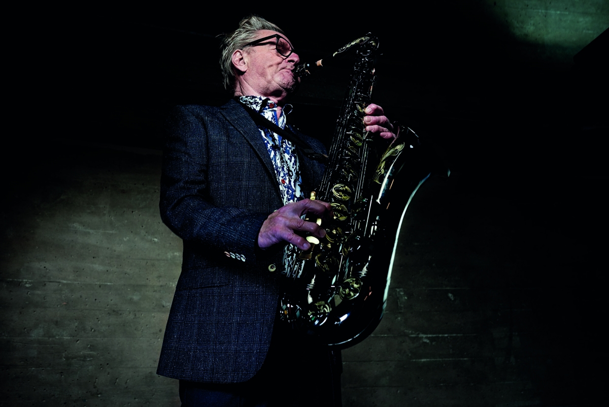 Nederlands bekendste saxofonist Hans Dulfer komt naar Iduna