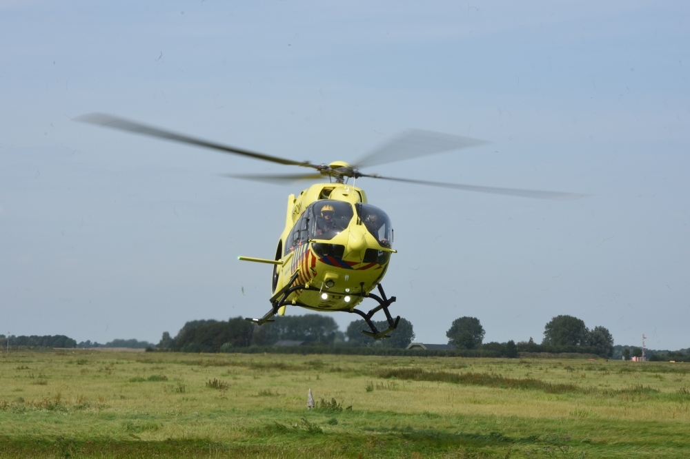 Ambulancehelikopter te bezichtigingen op Waddeneilanden