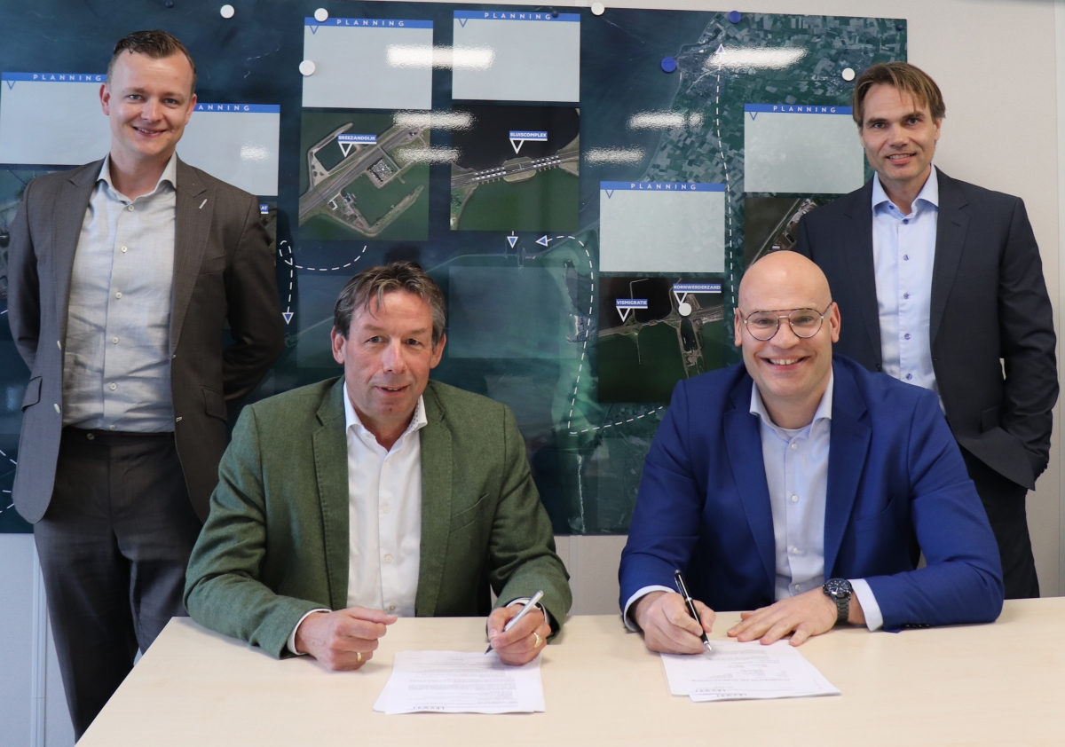 Solidd Steel Structures bouwteampartner in project Afsluitdijk