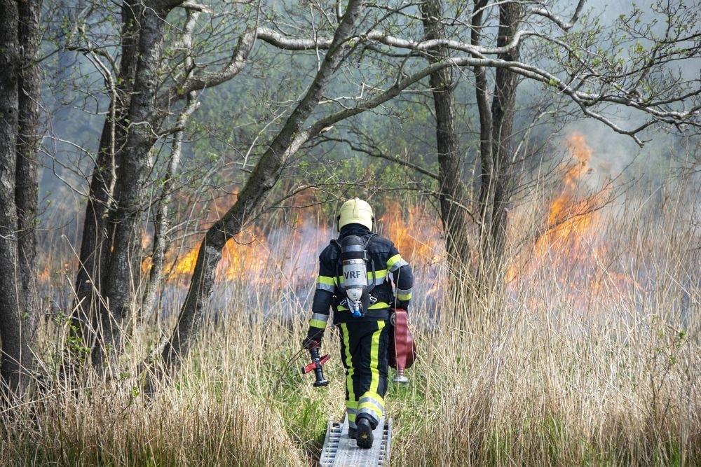 Natuurbrandrisico: maai bermen bij natuurgebieden