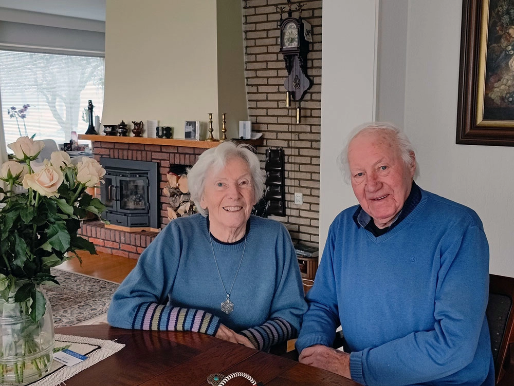 Echtpaar Van der Ploeg-Fennema uit Hurdegaryp 65 jaar getrouwd