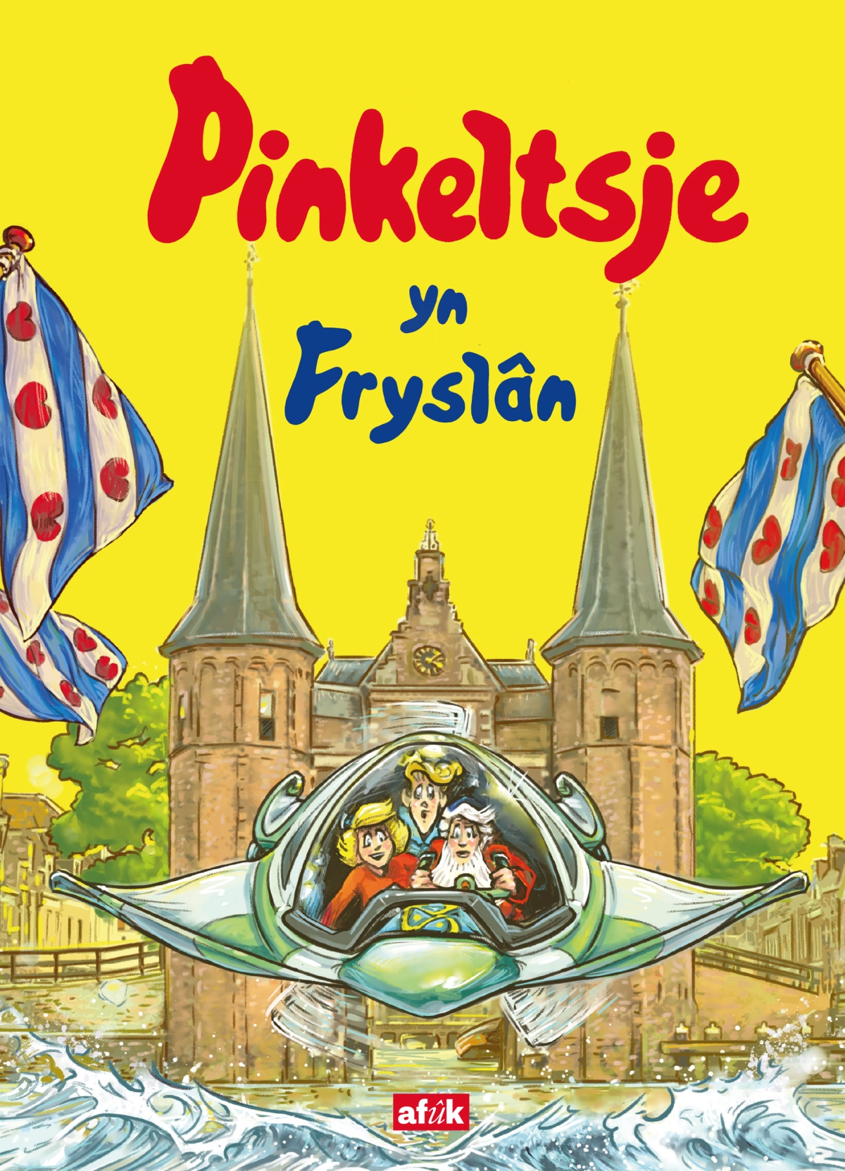 'Pinkeltje in Friesland' nu ook in het Fries
