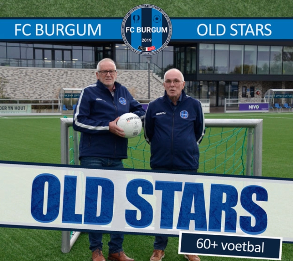 60+ en zin in voetbal? Doe mee met de old stars van FC Burgum