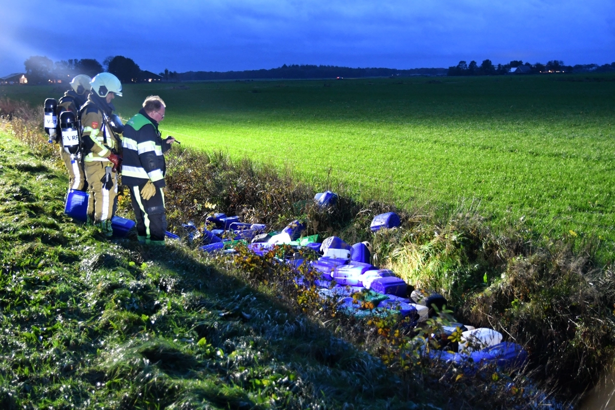 Politie zoekt getuigen van dumping bij Hoornsterzwaag