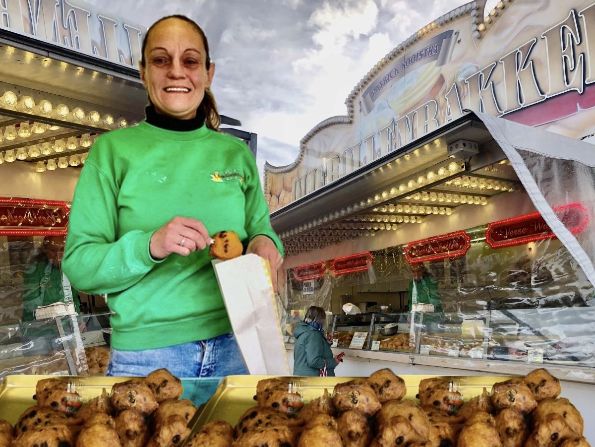 Tóch verse oliebollen voor de inwoners van Feanwâlden