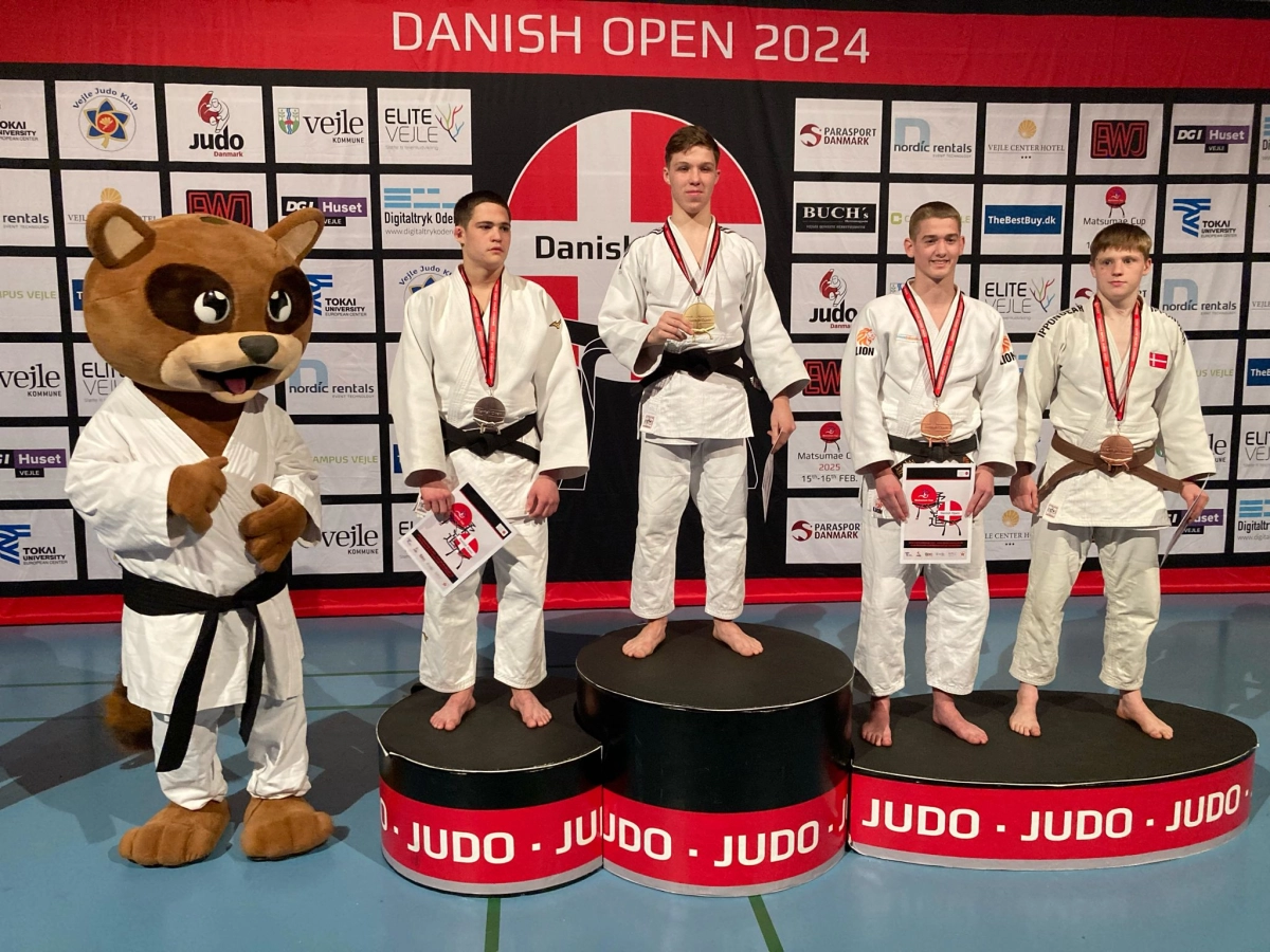 Judoka Sil Velstra wint Danish Open