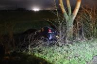 Automobilist botst op omgevallen boom op De Warren