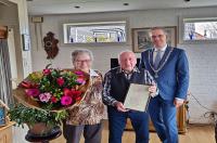 Johannes en Yttje Westra uit Noardburgum 60 jaar getrouwd