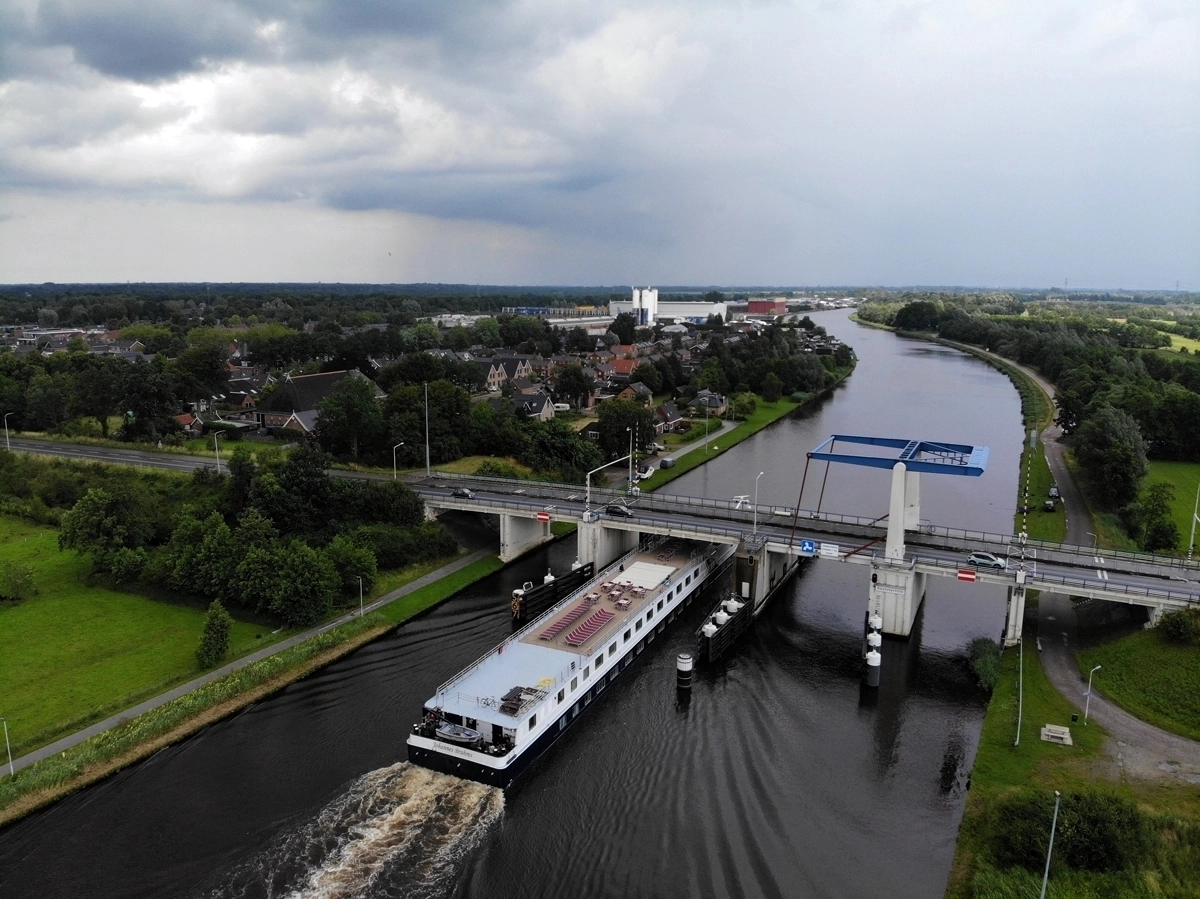 'Provincie wil aquaduct als vervanging brug Kootstertille'