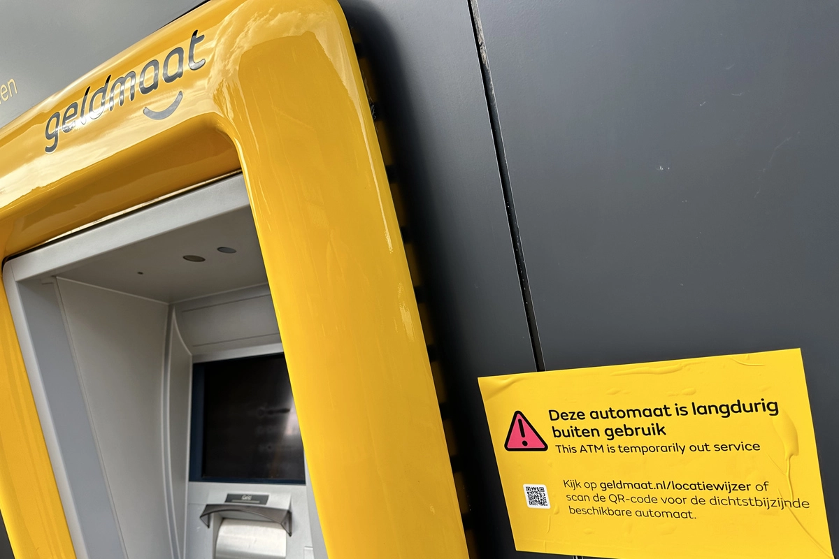 Wethouder in actie voor De Westereen: kapotte geldautomaat is onacceptabel