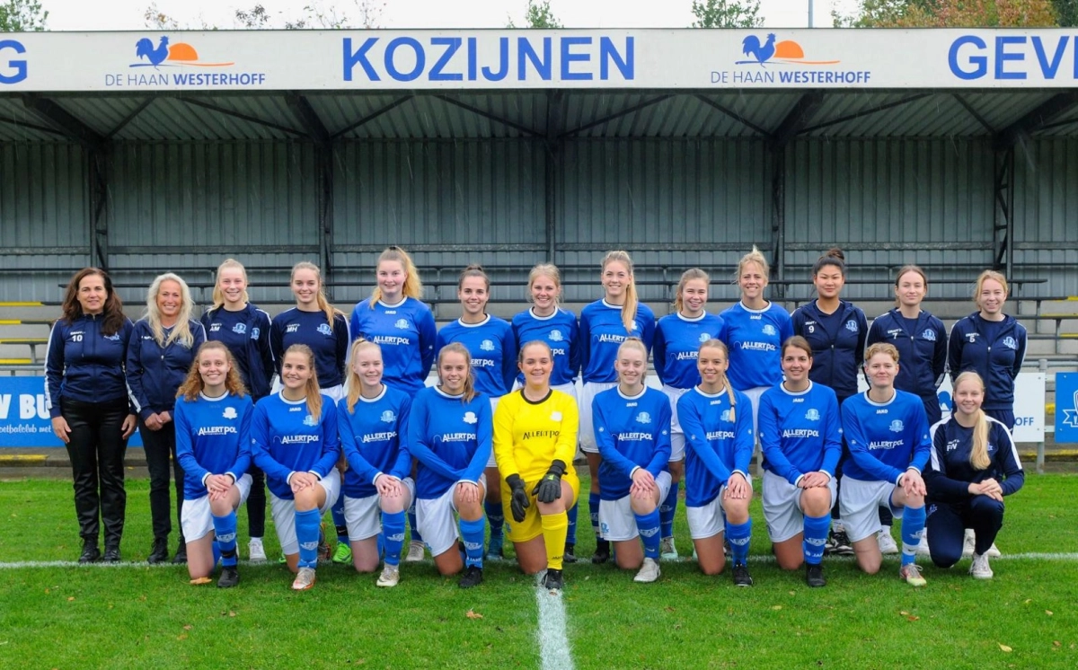 Damesafdeling VV Buitenpost breidt uit met tweede elftal