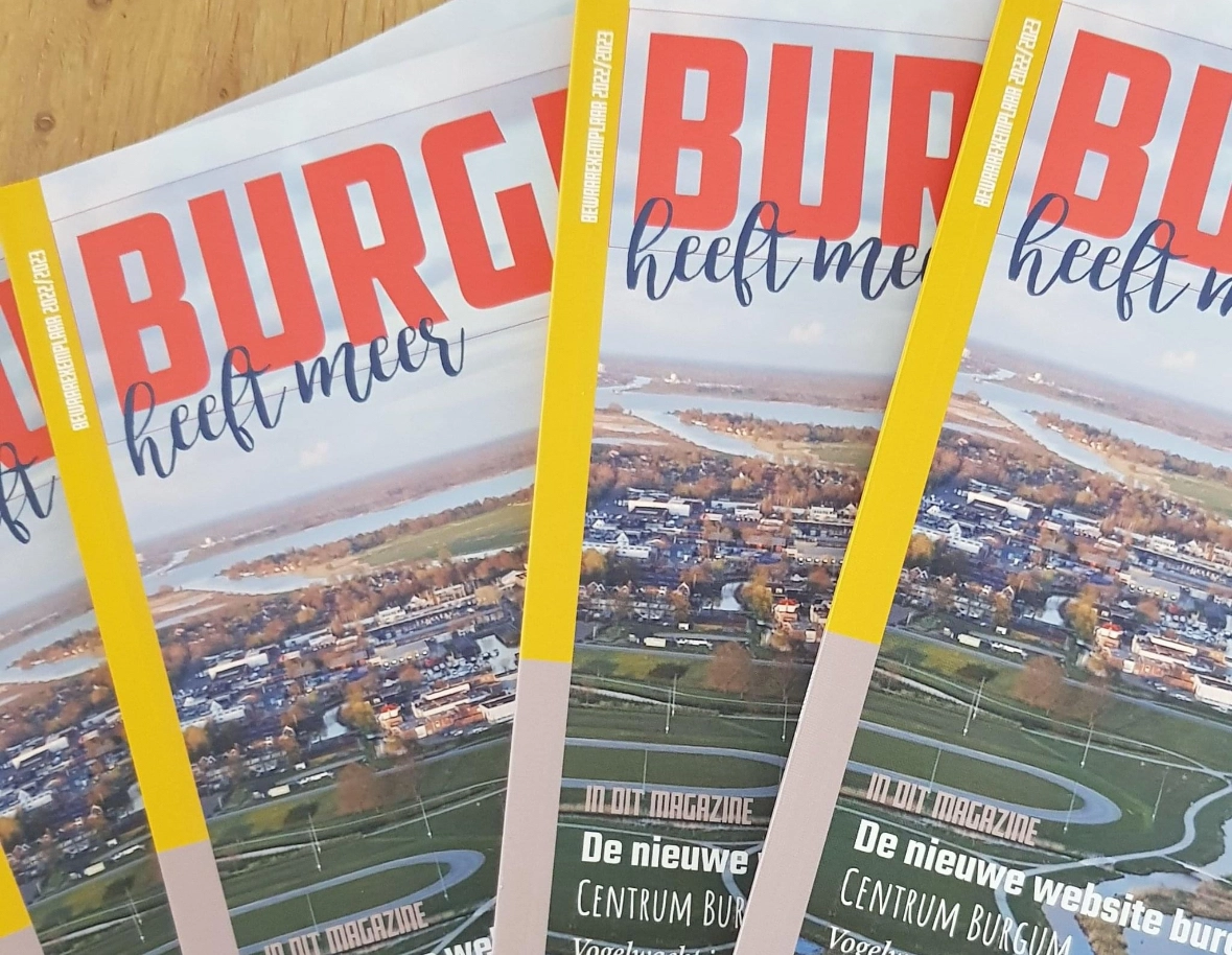 25.000 euro subsidie voor Burgum Magazine