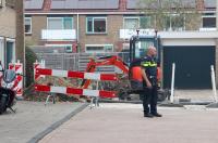 Gasleiding geraakt bij graafwerkzaamheden in Drachten